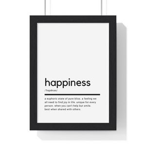 Happiness Poster